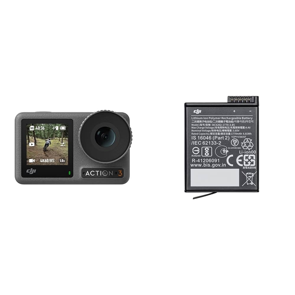 Amazon | DJI Osmo Action 3 スタンダードコンボ - 4Kアクション